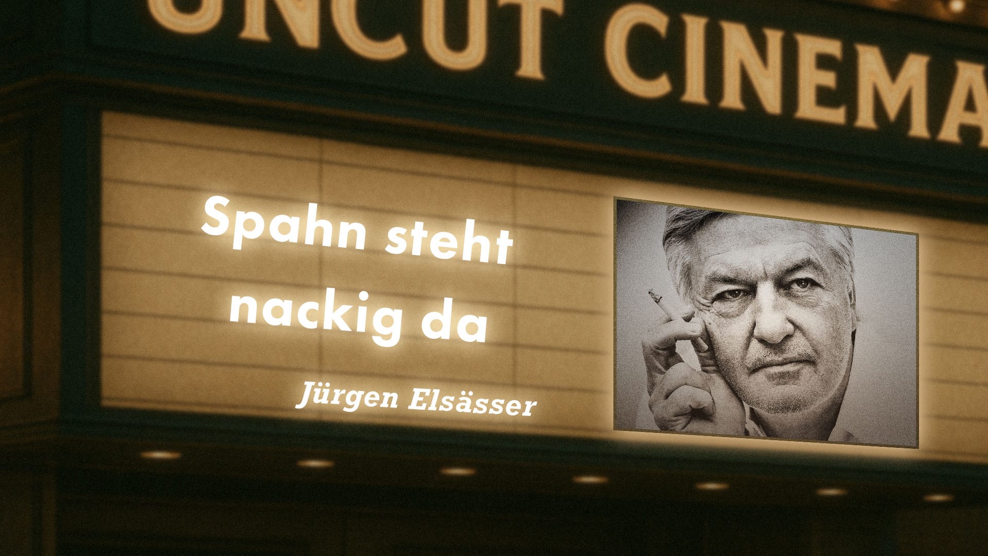 Uncut #50: Heute mit Jürgen Elsässer | Spahn steht nackig da