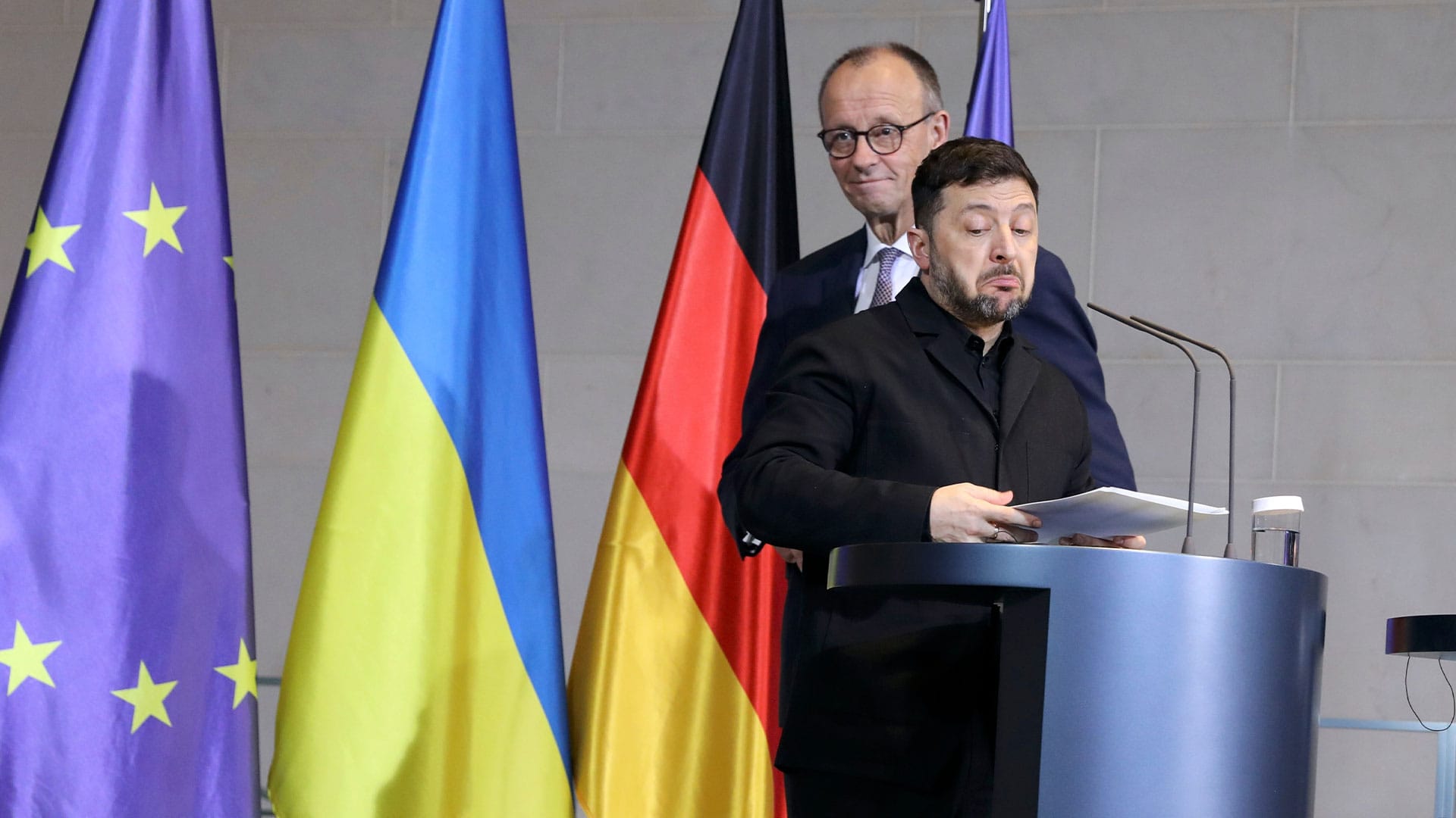 Merz wirbt für EU-Sonderstatus der Ukraine