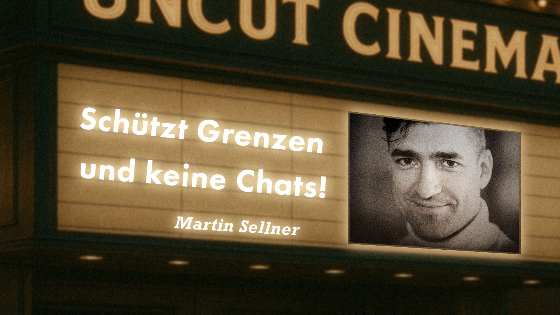 Uncut #77: Heute mit Martin Sellner | Schützt Grenzen und keine Chats!