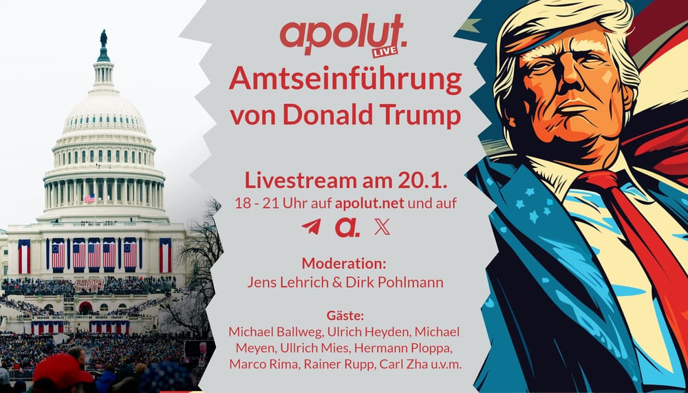 Livestream zur Amtseinführung von Donald Trump Beitragsbild