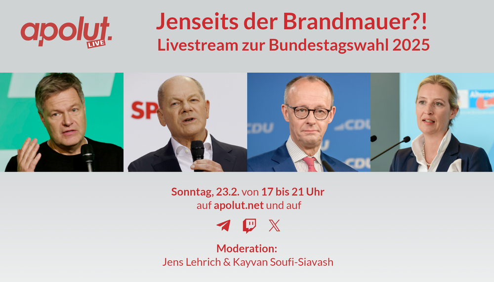 Livestream zur Bundestagswahl 2025 Beitragsbild