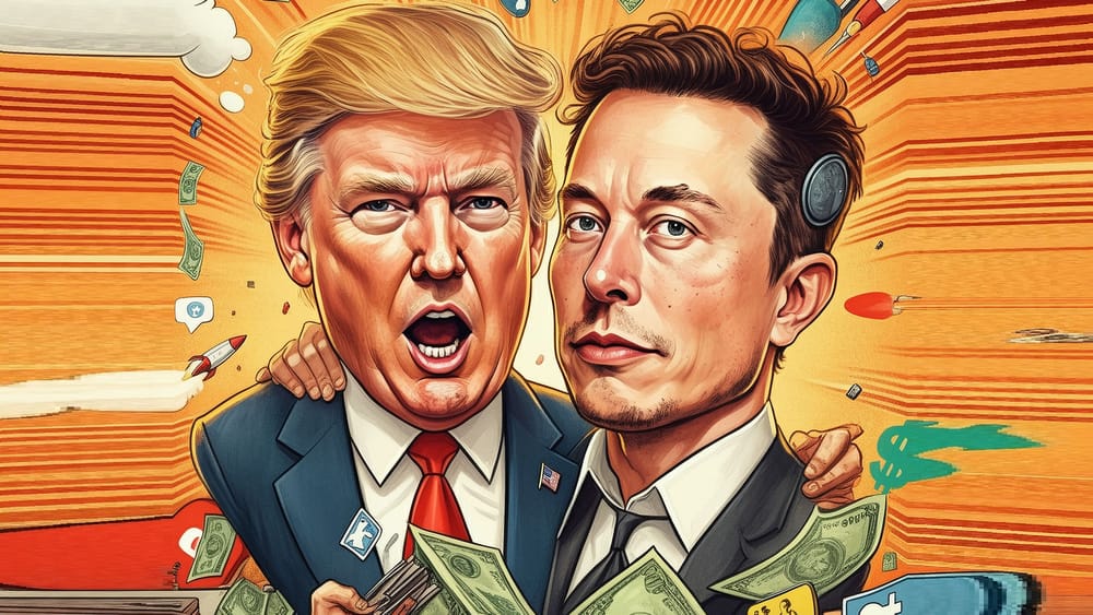 Trump & Musk: Zwei Spielverderber im Ressourcenkrieg | Von Paul Clemente Beitragsbild