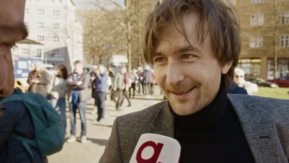 Am Set: Demonstration zum 5. Jahrestag der Hygienespaziergänge in Berlin Beitragsbild