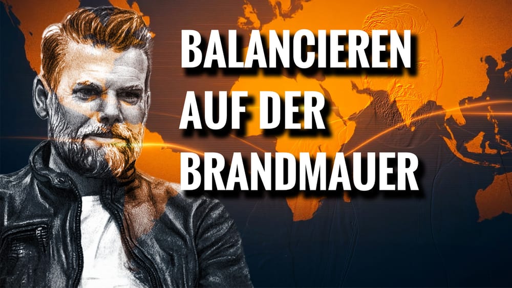 Der Kommentar #1: Balancieren auf der Brandmauer | Von Kayvan Soufi-Siavash Beitragsbild