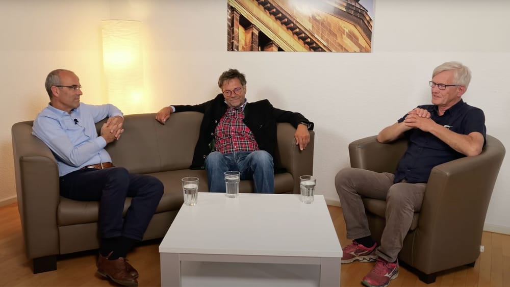Links-Rechts-Kombination für den Frieden. Im Gespräch: Rainer Rothfuß, Hermann Ploppa und Diether Dehm Beitragsbild