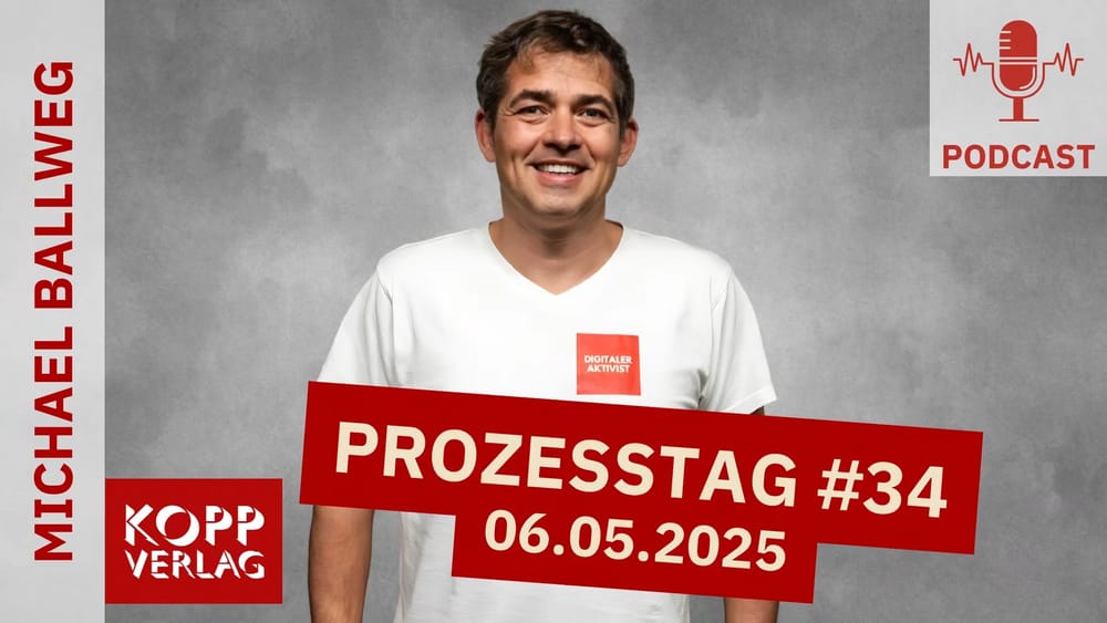 Ballweg, Prozesstag 34: Bitcoin statt Beweise - Ballweg zerlegt Krypto-Vorwürfe im Gerichtssaal Beitragsbild