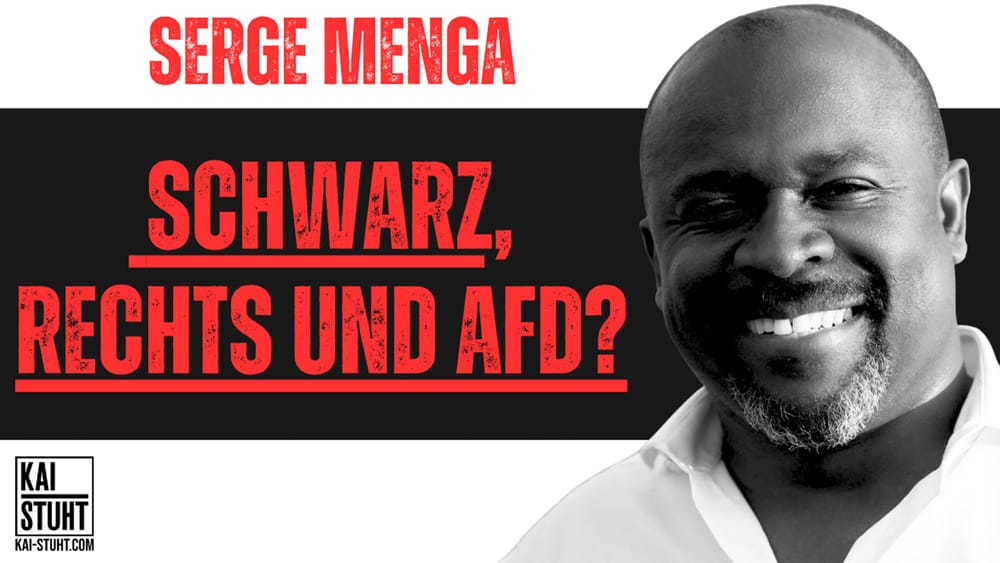 Interview mit Serge Menga – Schwarz, rechts und AfD? Beitragsbild