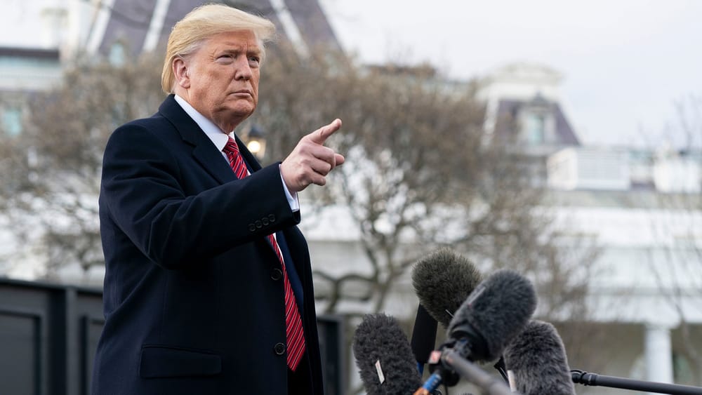 Trump ohne Maske – USA geht nicht ohne Kriege Beitragsbild