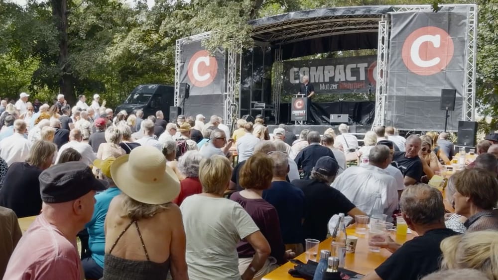 Am Set: COMPACT-Sommerfest – Für Frieden und Freiheit Beitragsbild