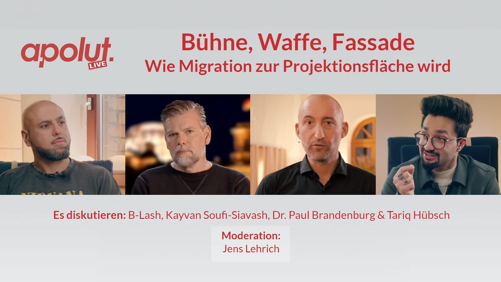 Livestream: Bühne, Waffe, Fassade – Wie Migration zur Projektionsfläche wird (Aufzeichnung vom 07.08.2025) Beitragsbild