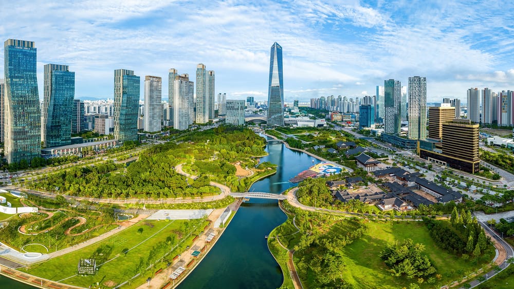 Songdo – Die Stadt, die alles weiß | Von Günther Burbach Beitragsbild