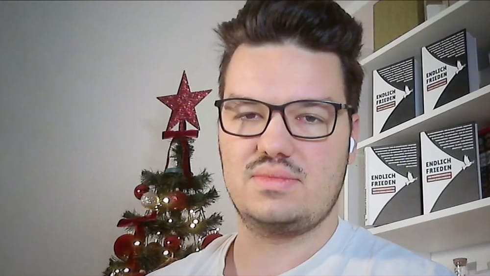 Im Gespräch: Friedrich Krüger | "Endlich Frieden – 100 Persönlichkeiten zeigen Zivilcourage" Beitragsbild