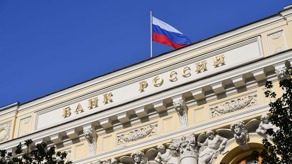 Russische Zentralbank verklagt Euroclear auf 18,2 Billionen Rubel Beitragsbild