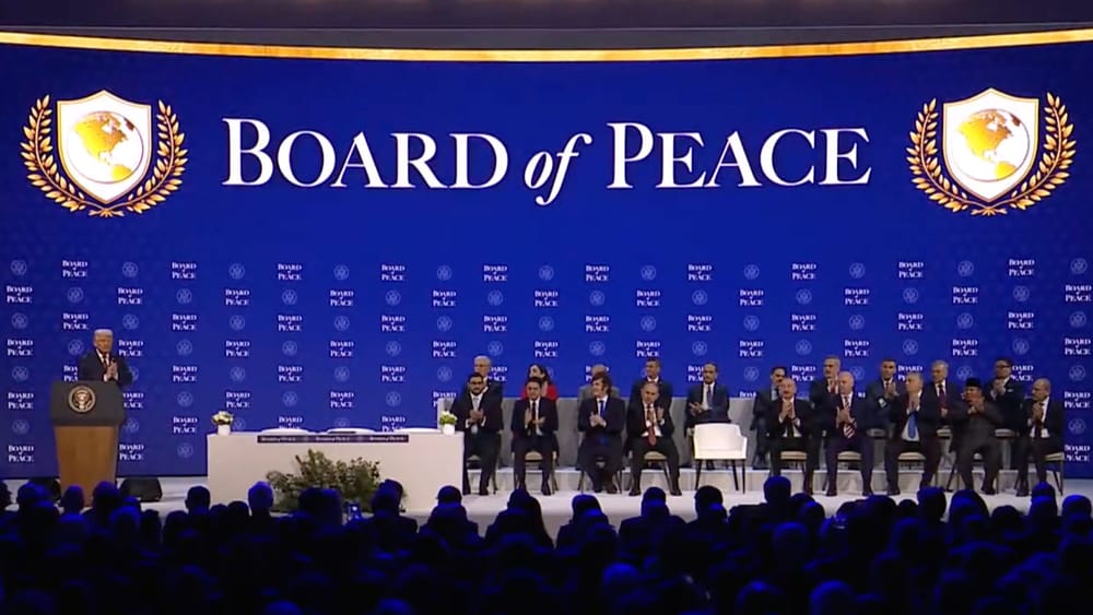 Trump gründet umstrittenen Friedensrat in Davos Beitragsbild