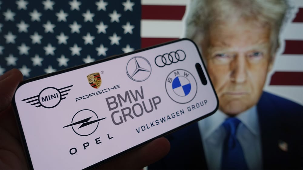 Trump kündigt 25-Prozent-Zölle auf EU-PKW und LKW an Beitragsbild