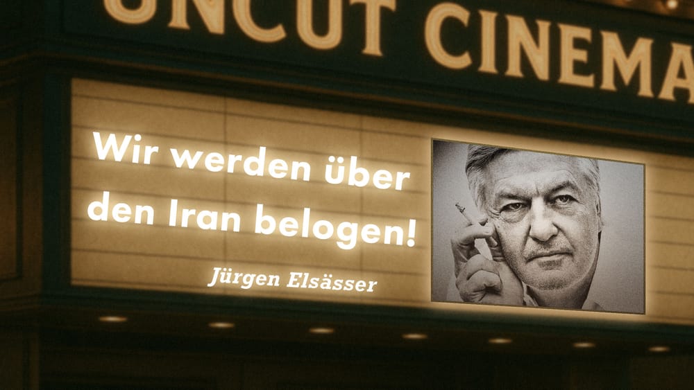 Uncut #76: Heute mit Jürgen Elsässer | Wir werden über den Iran belogen! Beitragsbild
