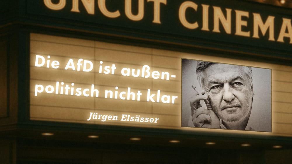 Uncut #83: Heute mit Jürgen Elsässer | Die AfD ist außenpolitisch nicht klar Beitragsbild