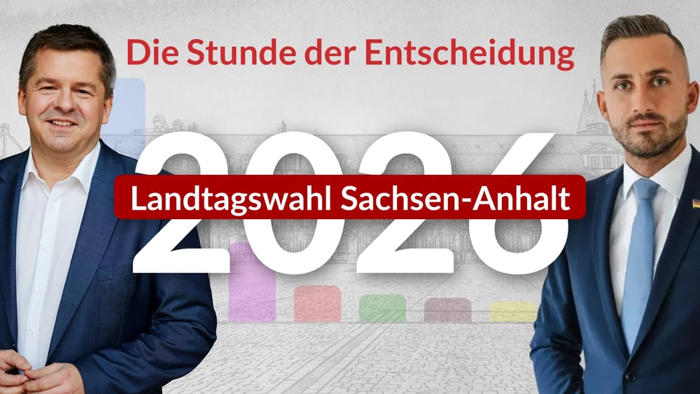 Heute! Livestream zur Landtagswahl in Sachsen-Anhalt am 6.9.2026 ab 17.00 Uhr Beitragsbild