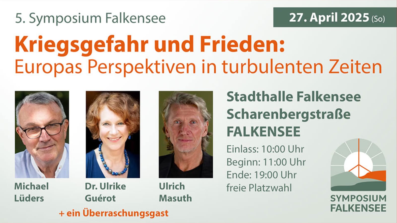 Veranstaltungshinweis: 5. Symposium Falkensee am 27.04.2025